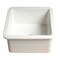 Alfi Brand White Square 18" x 18" Undermount / Drop In Fireclay Prep Sink ABF1818S-W - alternate 8